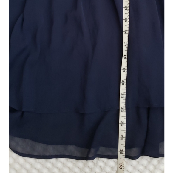 A NEW DAY navy blue bell sleeve crop swing blouse XXL - Picture 5 of 6